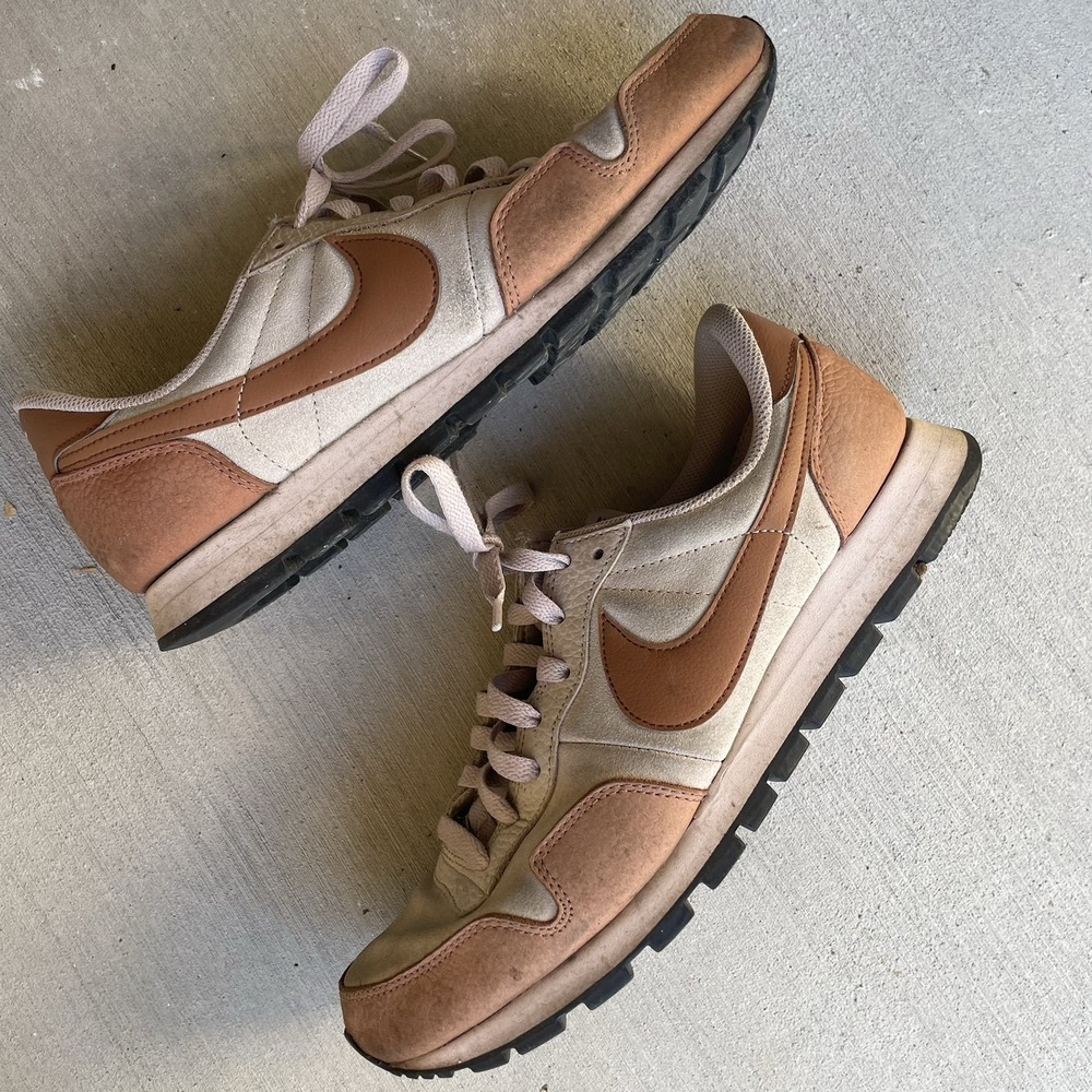 Nike Air Pegasus 83 PRM Men's Sneakers Brown Cream Size 10.5 DN1790-200 *READ